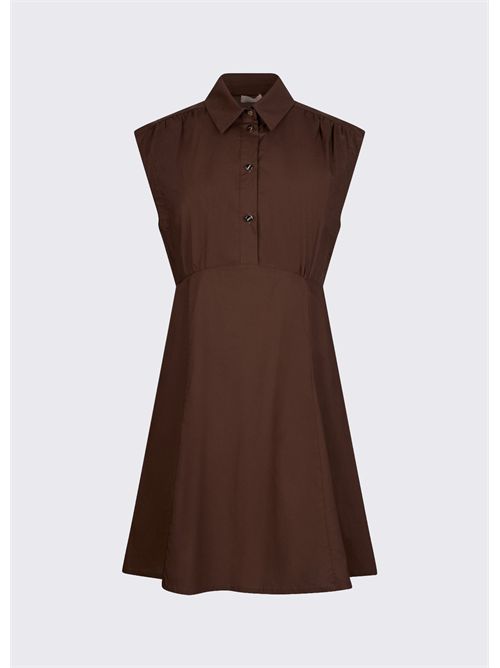 Dress woman brown LIU JO | WA6514T4853/91109